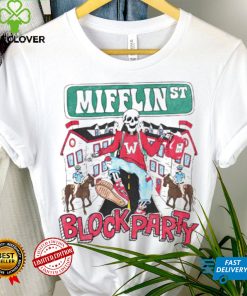 Wisconsin Badgers Mifflin st block party shirt