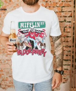 Wisconsin Badgers Mifflin st block party shirt 3 Wisconsin Badgers Mifflin st block party shirt
