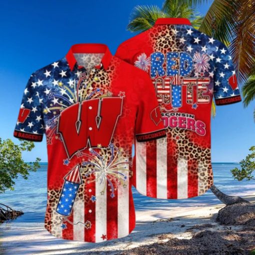 Wisconsin Badgers NCAA Hawaii Shirt