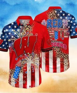 Wisconsin Badgers NCAA Hawaii Shirt