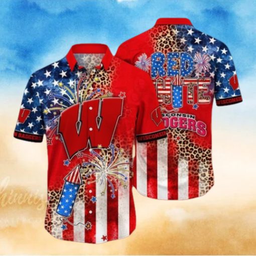 Wisconsin Badgers NCAA Hawaii Shirt