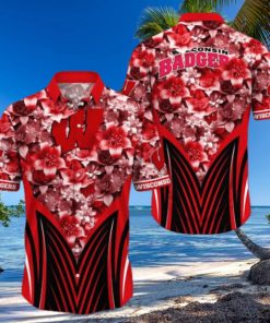 Wisconsin Badgers NCAA Hawaiian Shirt, Aloha Shirt Ver 1