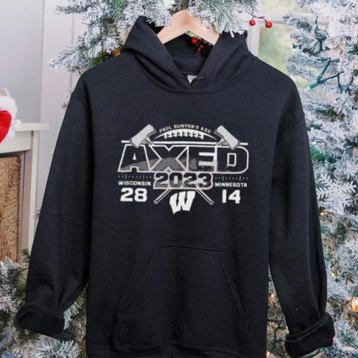 Wisconsin Badgers Paul bunyan’s axe wisconsin minnesota 28 14 hoodie, sweater, longsleeve, shirt v-neck, t-shirt