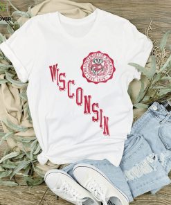 Wisconsin Badgers Pressbox Women's Shoreline Sundown Pullover Sweatshirt White 1 Wisconsin Badgers Pressbox Women's Shoreline Sundown Pullover Sweatshirt White