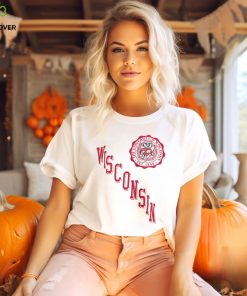 Wisconsin Badgers Pressbox Women's Shoreline Sundown Pullover Sweatshirt White 2 Wisconsin Badgers Pressbox Women's Shoreline Sundown Pullover Sweatshirt White