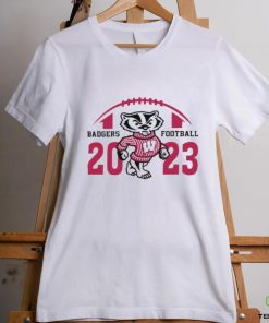 Wisconsin Badgers Red 2023 Football Schedule Logo Shirt