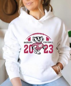 Wisconsin Badgers Red 2023 Football Schedule Logo Shirt