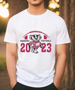 Wisconsin Badgers Red 2023 Football Schedule Logo Shirt
