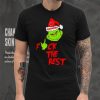 Ohio State Buckeyes Santa Grinch fuck the rest hoodie, sweater, longsleeve, shirt v-neck, t-shirt