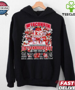 Wisconsin Badgers The Badgers 135th Anniversary 1889 2024 signature shirt