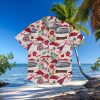 Wisconsin Badgers Thematic Stadium Print Hawaiian Shirt