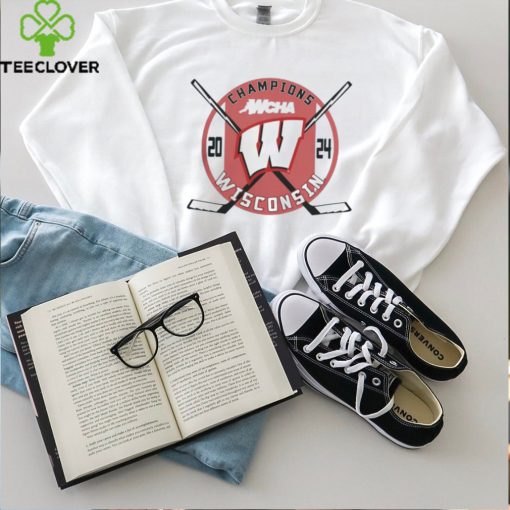 Wisconsin Badgers Women’s Hockey 2024 WCHA Conference Tournament Champions T Shirt