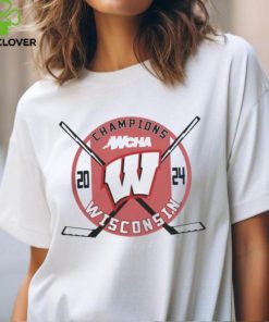 Wisconsin Badgers Women's Hockey 2024 WCHA Conference Tournament Champions T Shirt