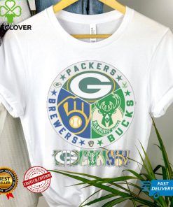 Wisconsin circle logo sport teams Packers brewers bucks shirt 1 Wisconsin circle logo sport teams Packers brewers bucks shirt
