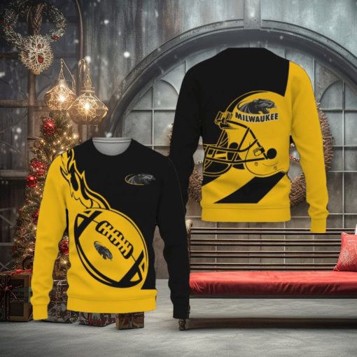 WisconsinMilwaukee Panthers Go to Champion 2023 Ugly Christmas Sweater Men And Women Gift For Fans Holidays