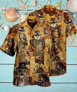 Wisdom Owls Aloha Hawaiian Shirts For Men And Women