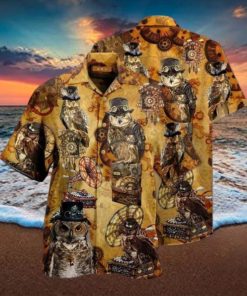 Wisdom Owls Aloha Hawaiian Shirts For Men And Women