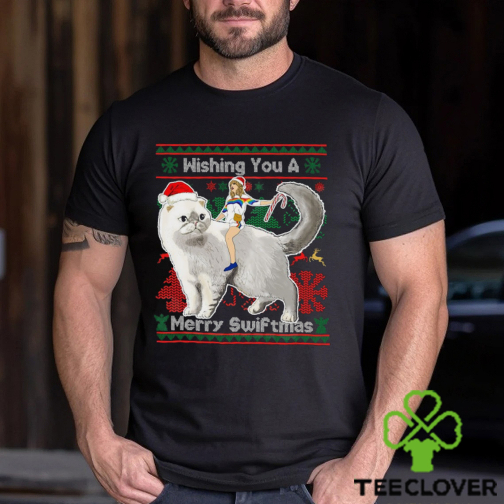 Wishing You A Merry Swiftmas Sweatshirt Shirt Wishing You A Merry Swiftmas Sweatshirt Shirt