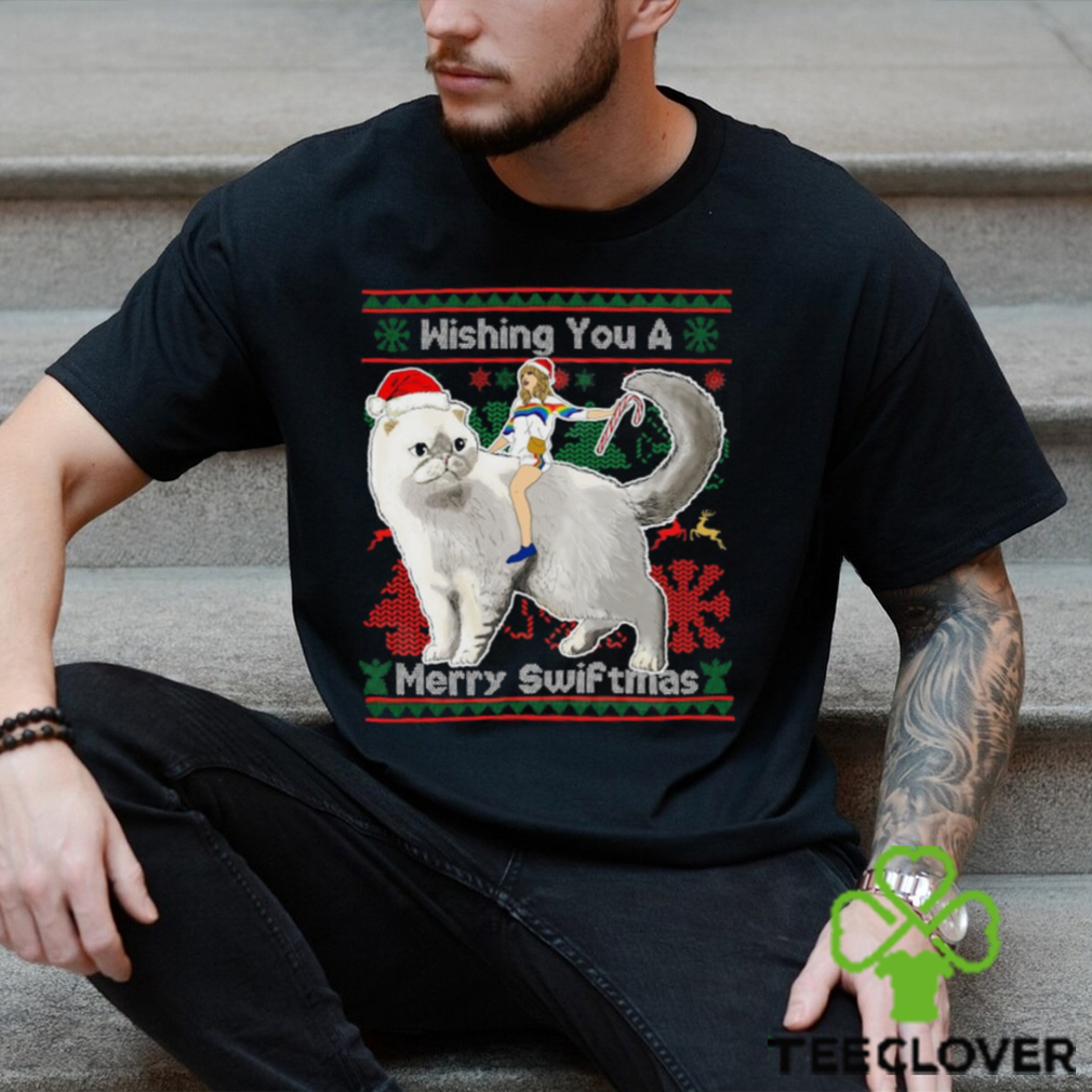 Wishing You A Merry Swiftmas Sweatshirt Shirt Wishing You A Merry Swiftmas Sweatshirt Shirt