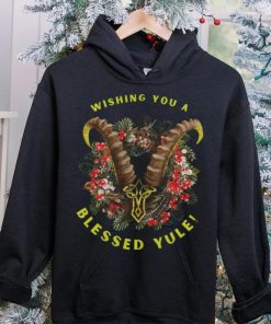 Wishing you a blessed yule – Hail Satan, Christmas day ugly sweater 1 Wishing you a blessed yule – Hail Satan, Christmas day ugly sweater