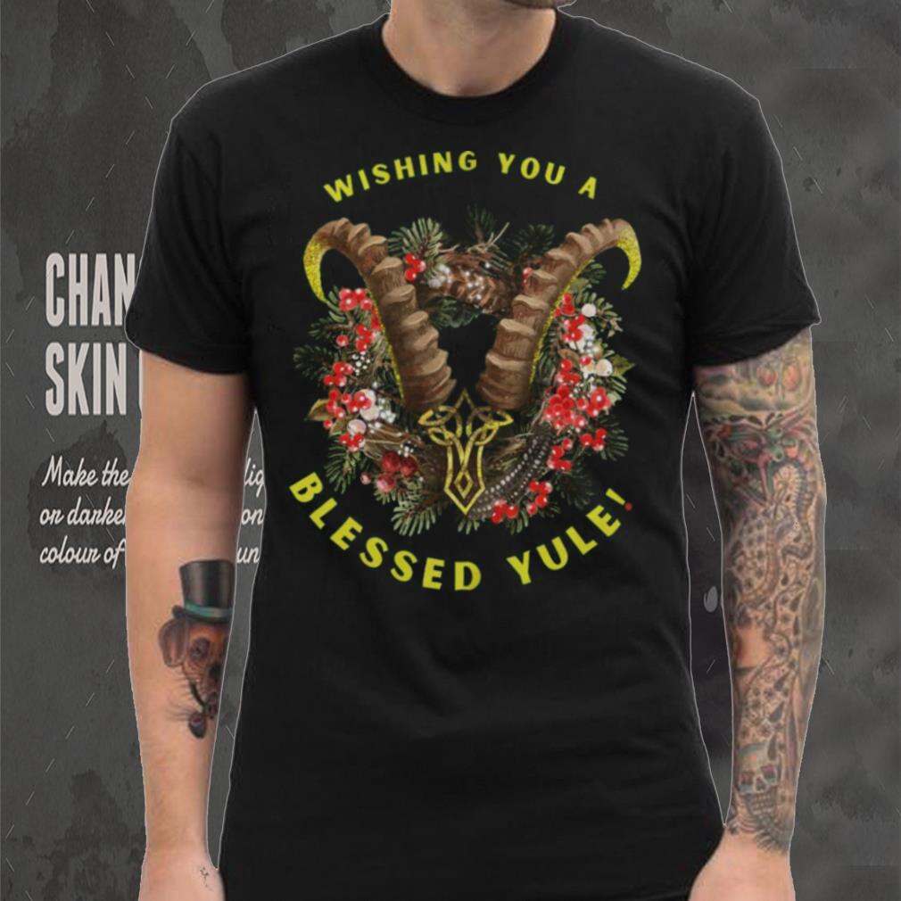 Wishing you a blessed yule – Hail Satan, Christmas day ugly sweater Wishing you a blessed yule – Hail Satan, Christmas day ugly sweater