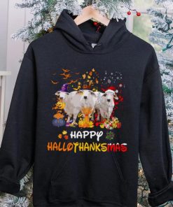 Witch Goat, Goat Christmas Shirt – Happy Hallothanksmas