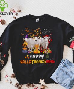 Witch Goat, Goat Christmas Shirt – Happy Hallothanksmas 4 Witch Goat, Goat Christmas Shirt – Happy Hallothanksmas