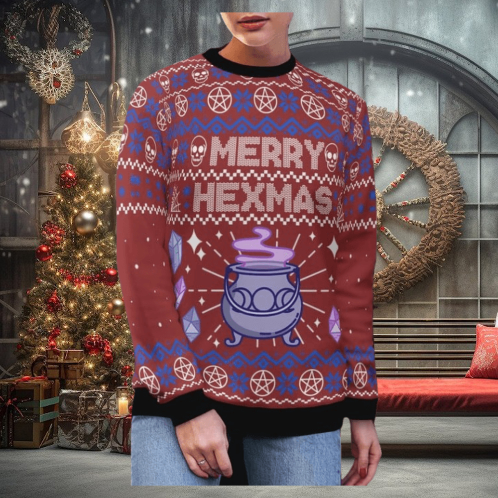 Witch Merry Hexmas Ugly Sweater Witch Merry Hexmas Ugly Sweater
