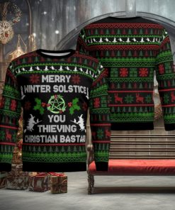 Witch   Merry Winter Solstice 2   Ugly Sweater