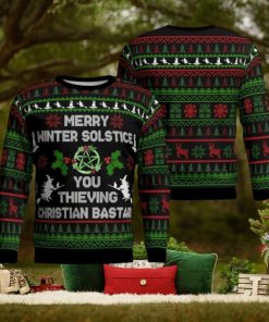 Witch   Merry Winter Solstice 2   Ugly Sweater
