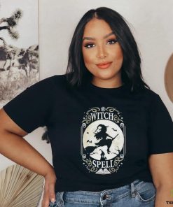 Witch Spell in the moon Halloween shirt