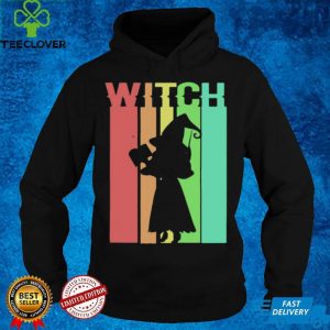 Witch Vintage Witchcraft Halloween Wiccan Coven Retro Shirt