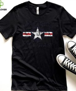With Roundel Grunge Veterans Air Force New Design T Shirt