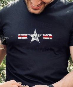 With Roundel Grunge Veterans Air Force New Design T Shirt