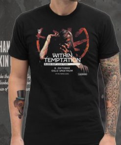 Within temptation bleed out 2024 tour on 8 october at oslo spektrum shirt