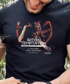 Within temptation bleed out 2024 tour on 8 october at oslo spektrum shirt 4 Within temptation bleed out 2024 tour on 8 october at oslo spektrum shirt