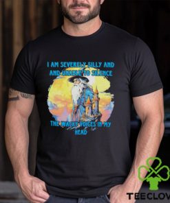 Wizard I am severely silly and unable to silence the wacky voices in my head shirt