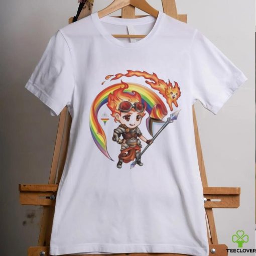 Wizard Magic Pride June 2024 Chandra and Embercat Shirt