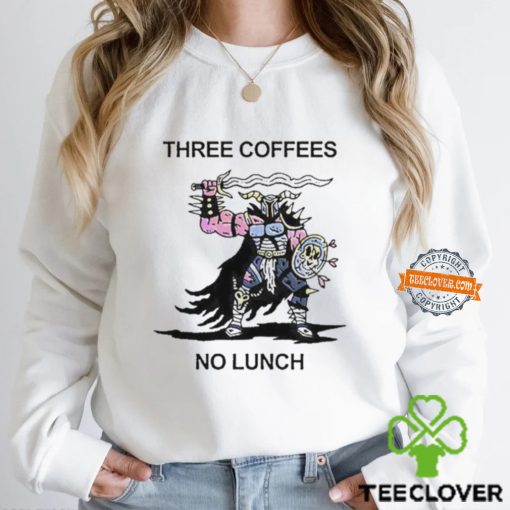 Wizard Of Barge Three Coffees No Lunch Shirt