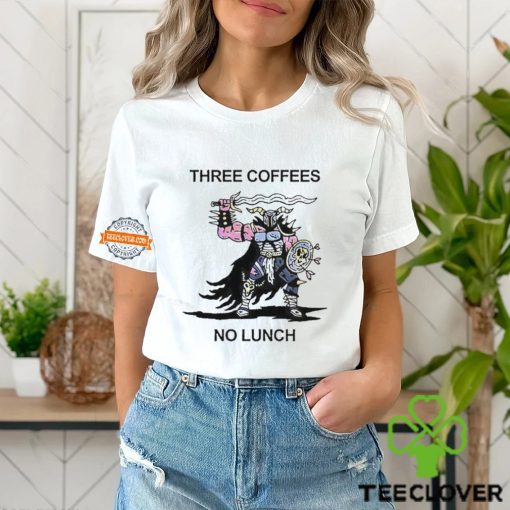 Wizard Of Barge Three Coffees No Lunch Shirt