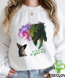 Wizard and dragon what if I fall but boy what if you fly shirt