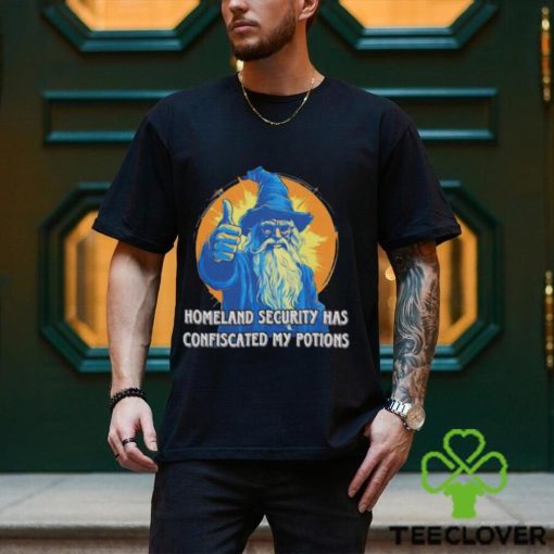Wizard homeland security has confiscated my potions shirt