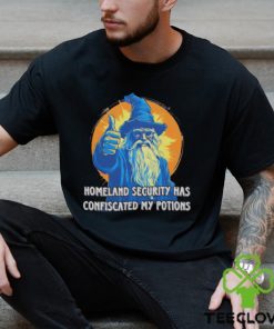 Wizard homeland security has confiscated my potions shirt