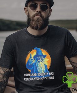 Wizard homeland security has confiscated my potions shirt