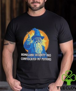 Wizard homeland security has confiscated my potions shirt