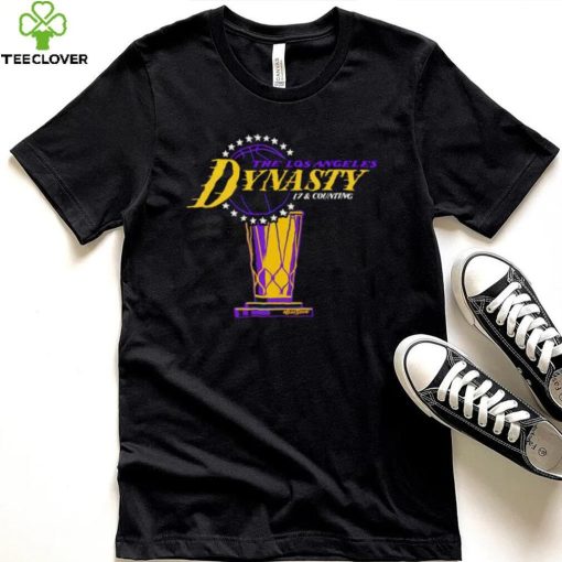 The Los Angeles Dynasty 17 and counting hoodie, sweater, longsleeve, shirt v-neck, t-shirt