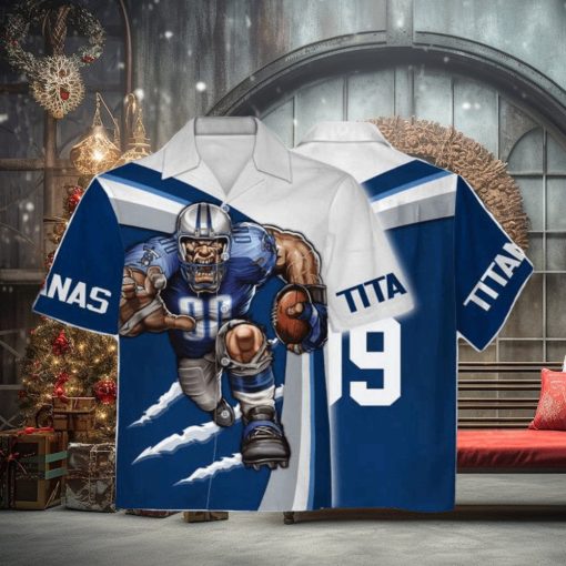 Personalized Unisex Hawaiian Shirt Tennessee Titans Football Team 3D Apparel For Men Women