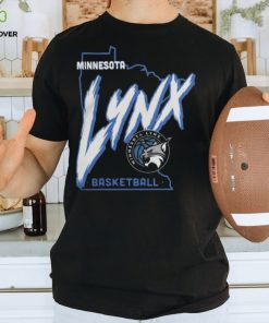 Wnba Minnesota Lynx Sportiqe Heather Black Comfy Super Soft T Shirt