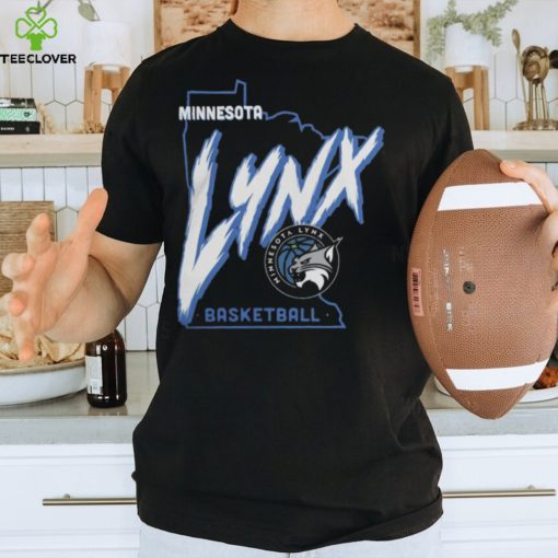 Wnba Minnesota Lynx Sportiqe Heather Black Comfy Super Soft T Shirt