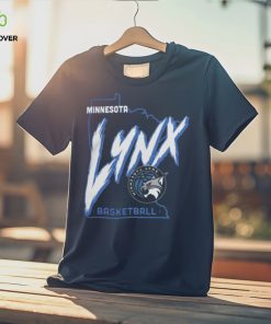 Wnba Minnesota Lynx Sportiqe Heather Black Comfy Super Soft T Shirt